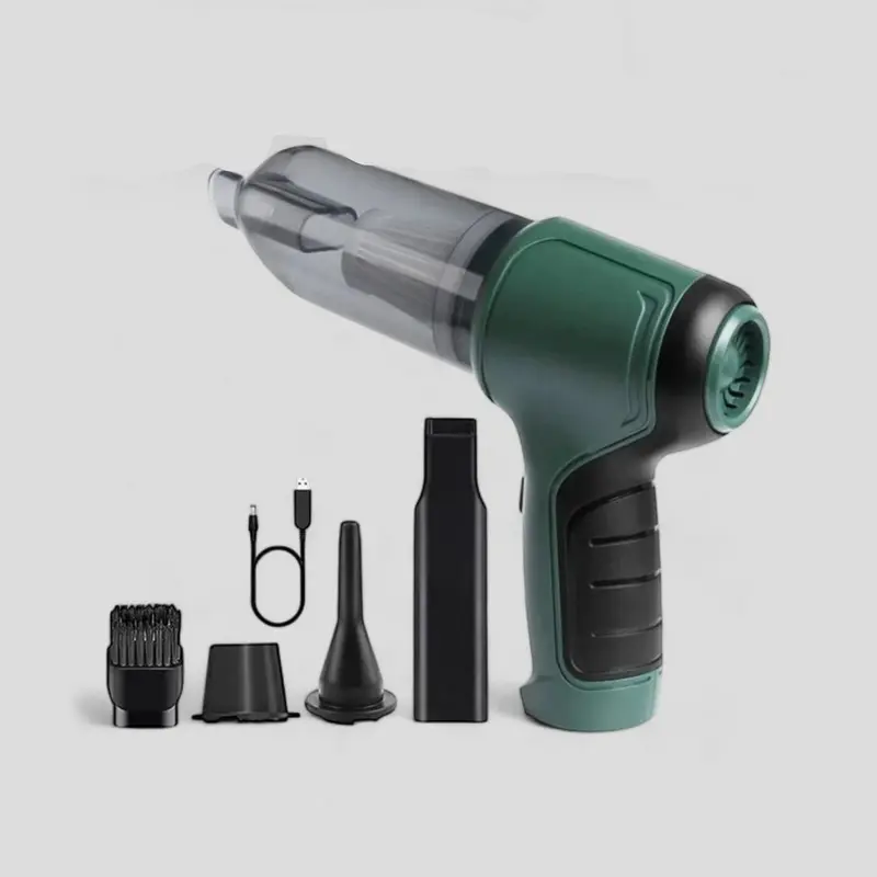3-in-1 Draadloze Handstofzuiger – Met Zuig-, Blaas- & Reinigingsfunctie Voor Thuis En Auto