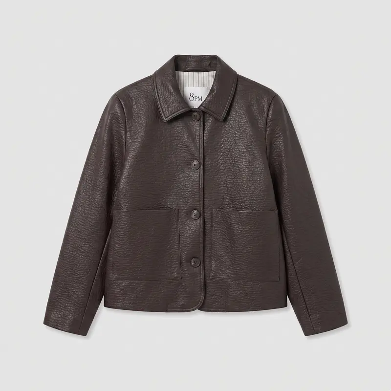 8PM Coral Jacket Chocolate Dark