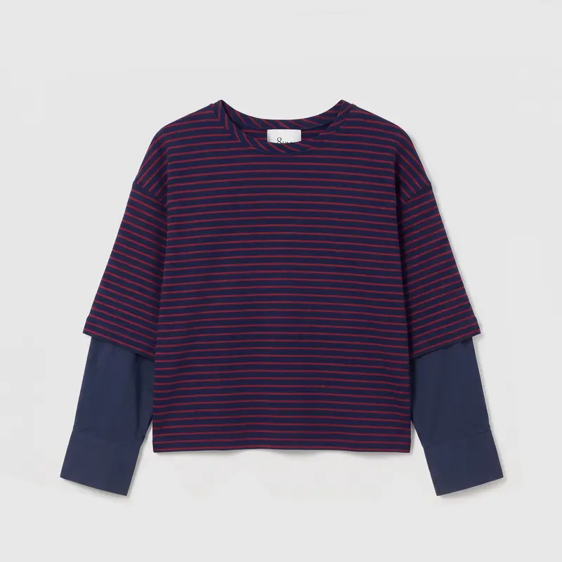 8PM Peabody T-shirt Navy Blue