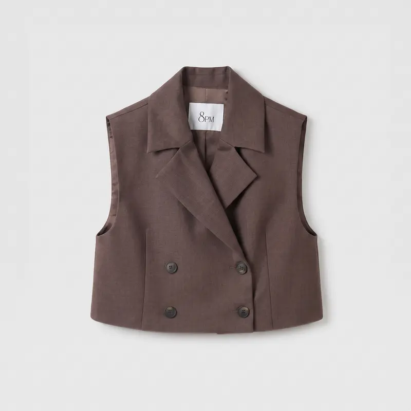 8PM Zinnia Vest Kasha Sc. Mel.
