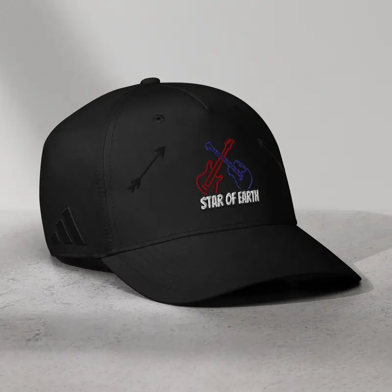 Adidas Guitar Cap | Star Of Earth Music-Inspired Hat