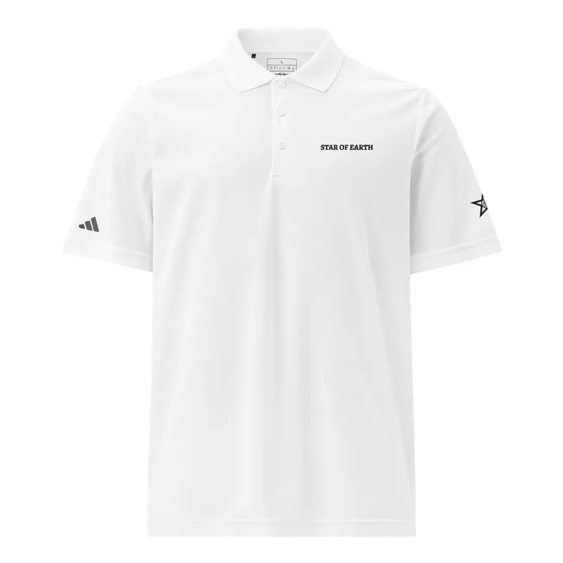 Adidas Sport Polo Shirt | Star Of Earth Performance Polo