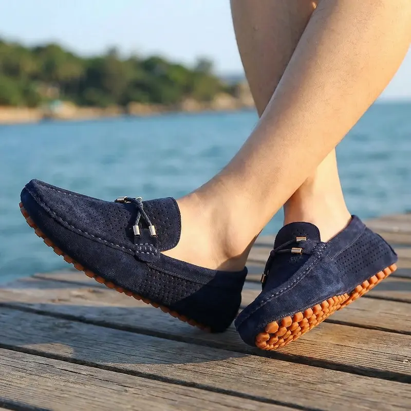 Adrian | Atmungsaktiver und lässiger Herren Leder Loafer