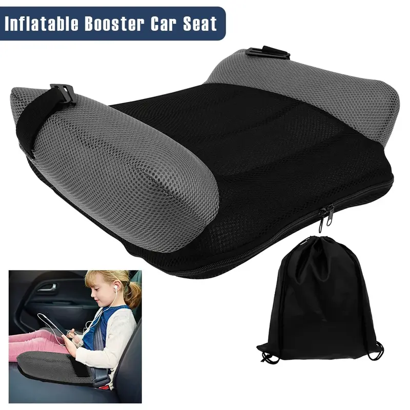 AirBoost Travel - Opblaasbare Kinderbooster – Compact & Draagbaar voor Reizen