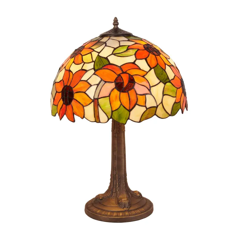 Alexandra - Lighting - Foma Tischleuchte mit Tiffany-Schirm