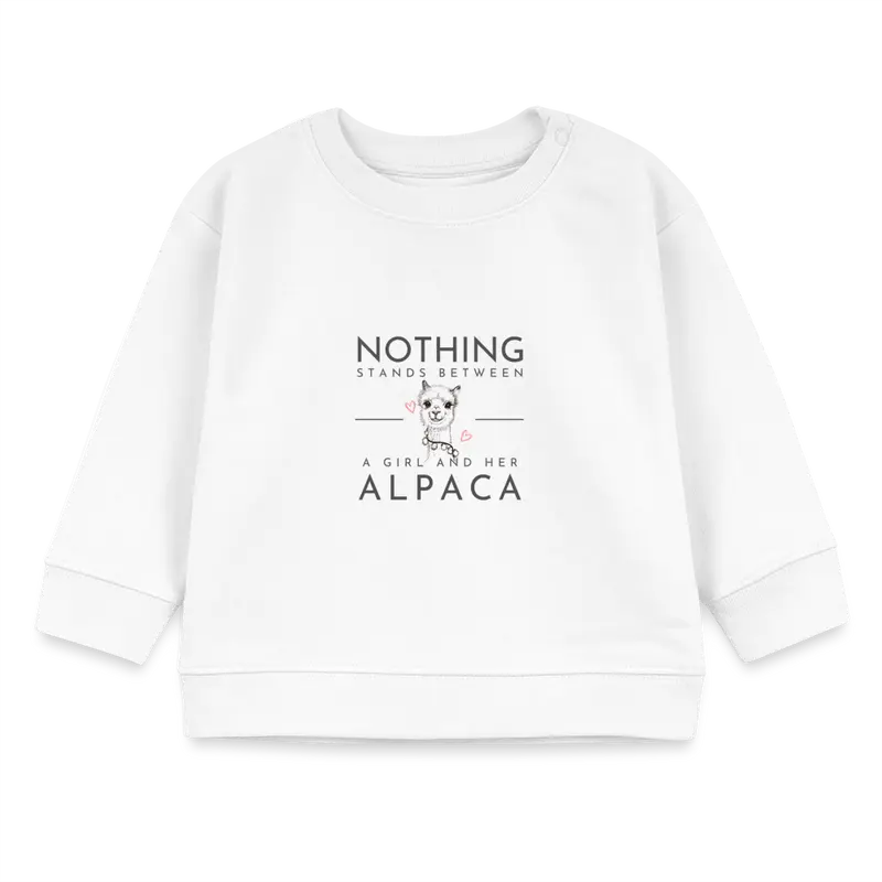 Alpaca baby-sweatshirt