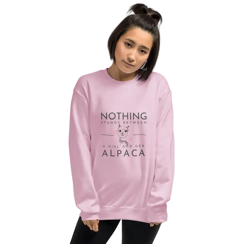 Alpaca sweatshirt voor Moeders & Dochters