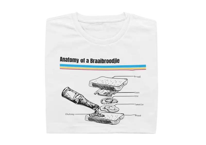 Anatomy of A Braaibroodjie - Ladies Shirt