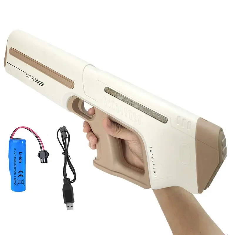 AquaBlaster Elektrisch Waterpistool – Automatisch Bijvullen & 10 m Bereik