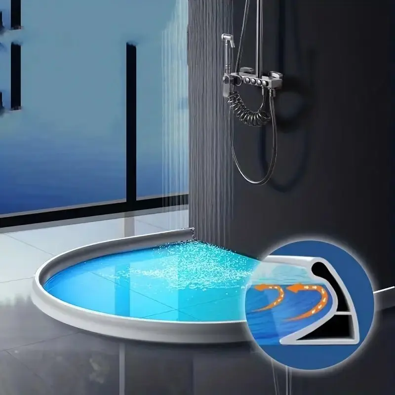 AquaSeal FlexBand™ Selbstklebender Silikon Dichtstreifen für Bad Dusche und Küche Wasserabdichtung