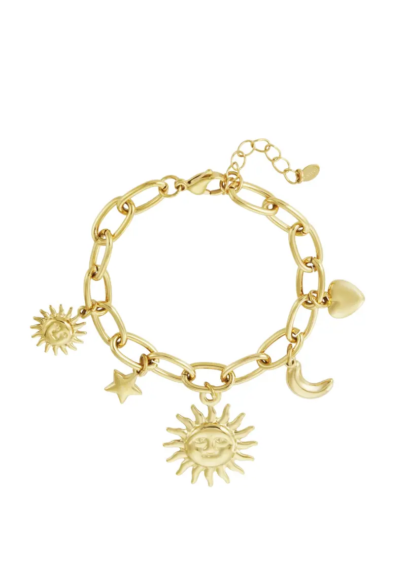 Armband bright bliss - Goud