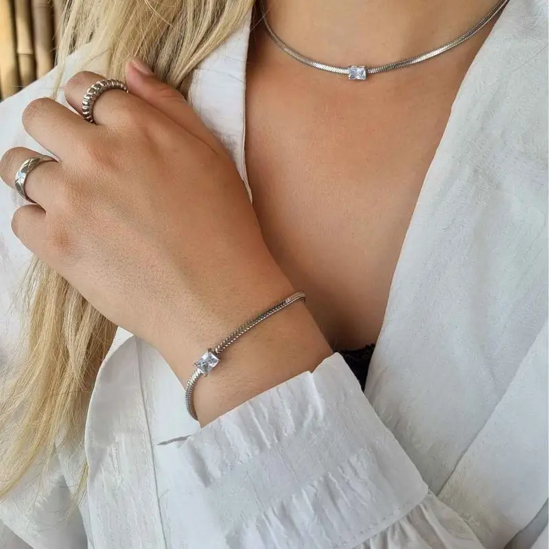 Armband met Steentje Alejandra