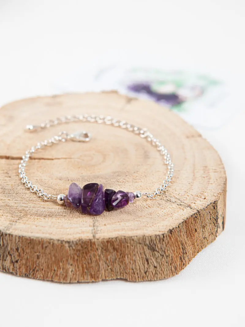 Armbandje Amethist