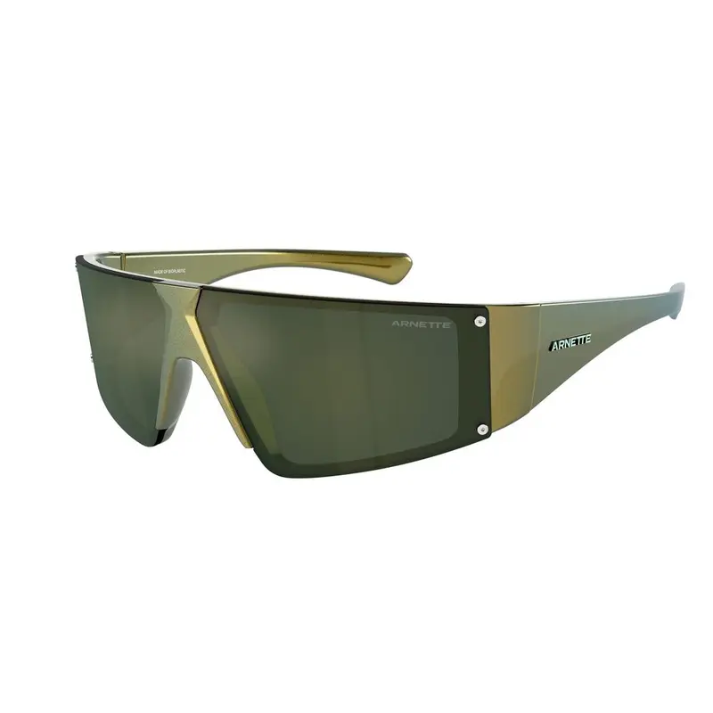 Arnette Gold Resin Sunglasses