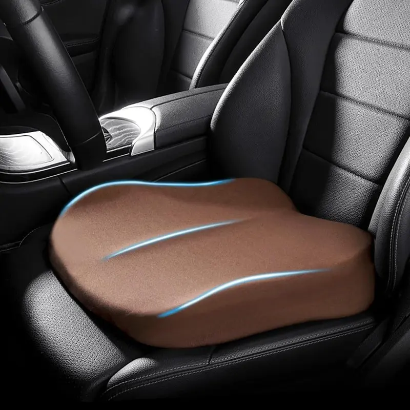 Auto Zitkussen Verhoging – Ergonomisch Memory Foam met Comfortpasvorm