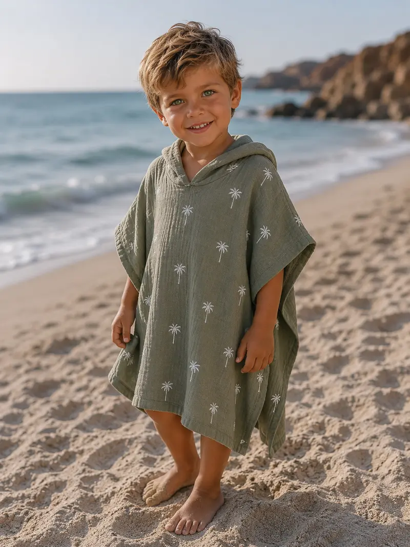 BADPONCHO PALM | GREEN
