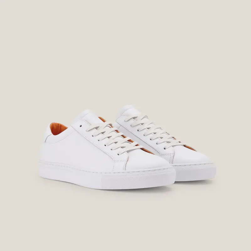 Baltimore - White Calf Leather