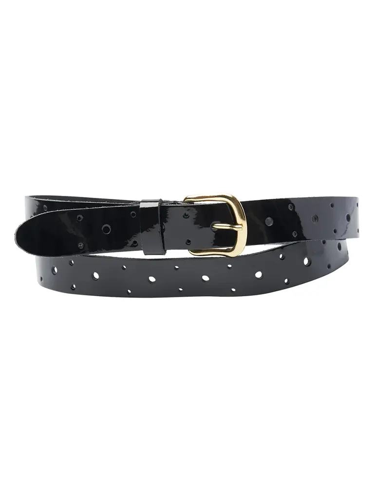 Belt Leather Laque Basic