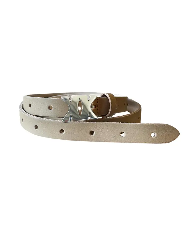 Belt Leather PBK Silver