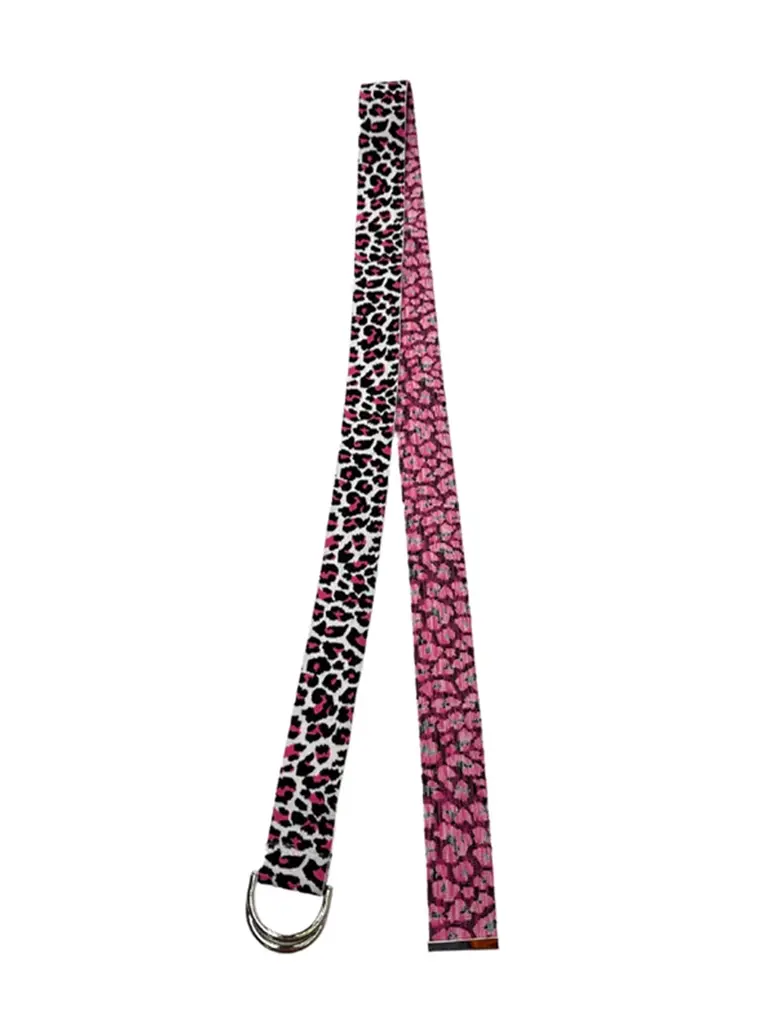 Belt Leopard White