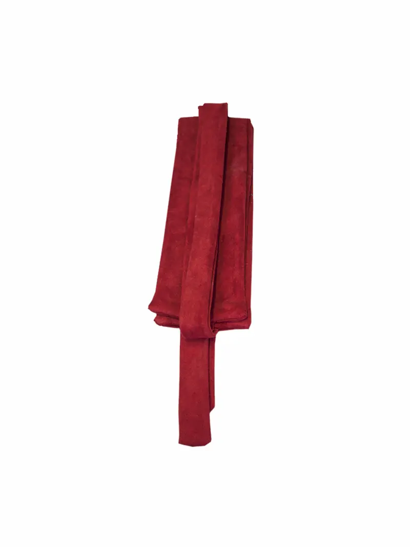 Belt Suede Red
