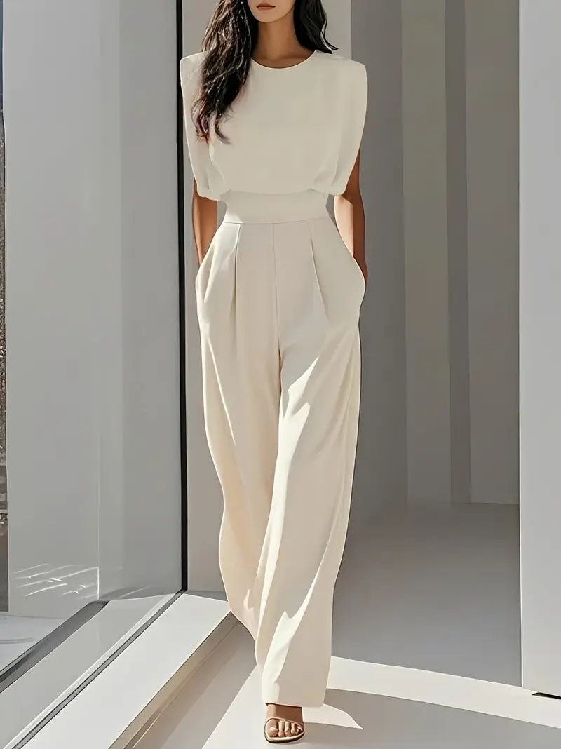 Bernice - Komfortabler ärmelloser Jumpsuit