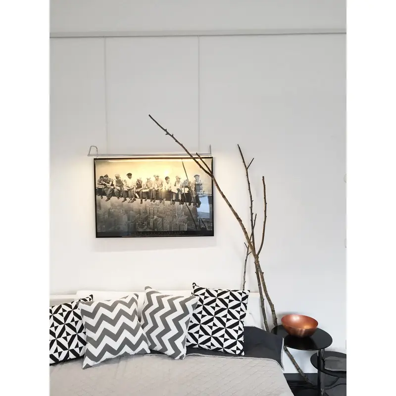 Betec - Gallery Fotoschiene 2 m mit Stromanschluss