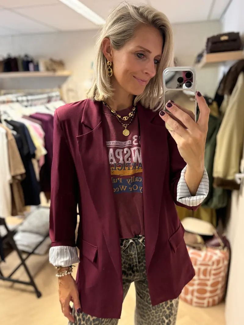 Blazer Karin Burgundy