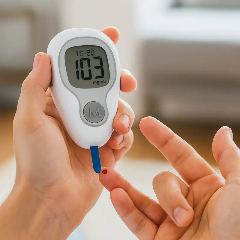 Bloedglucosemeter Set – Digitaal Display met Strips & Lancetten