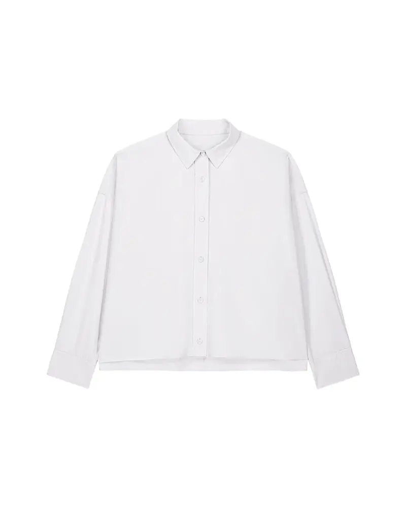 Blouse Basic Boxy White