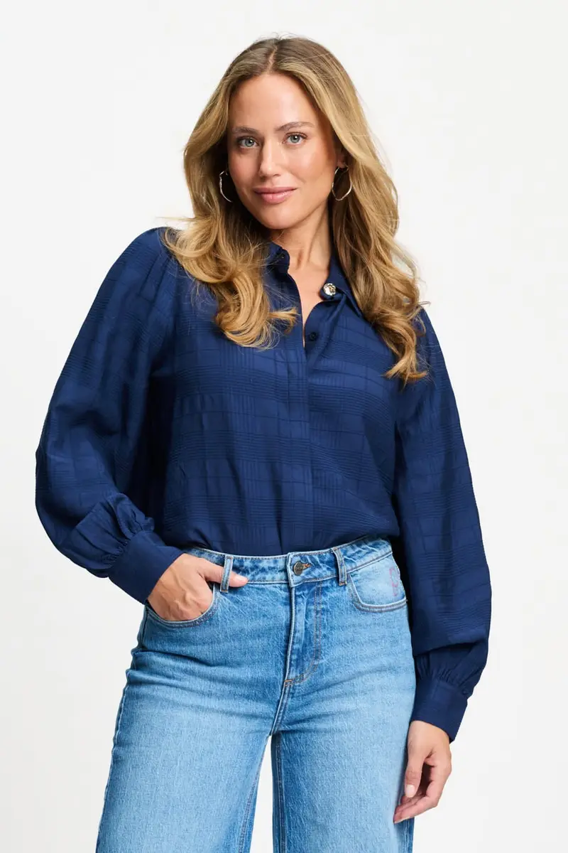 BLOUSE - Ivy Eternal Blue