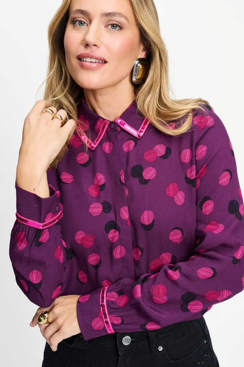 BLOUSE - Mila Disco Dots