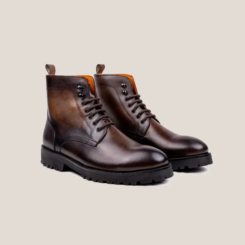 Bolzano - Saddle Brown Patina Leather