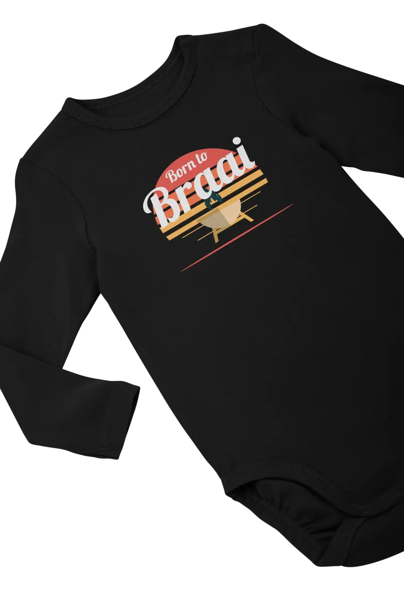 Born To Braai - Baby vest