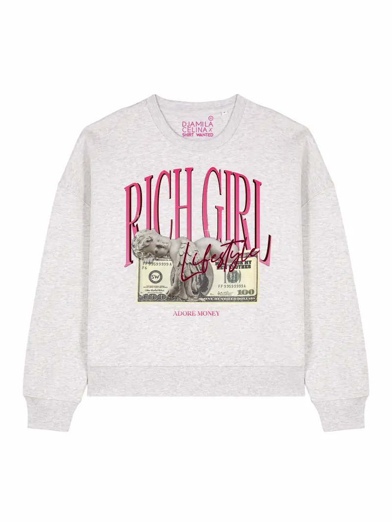Boxy Sweater Rich Girl Lifestyle