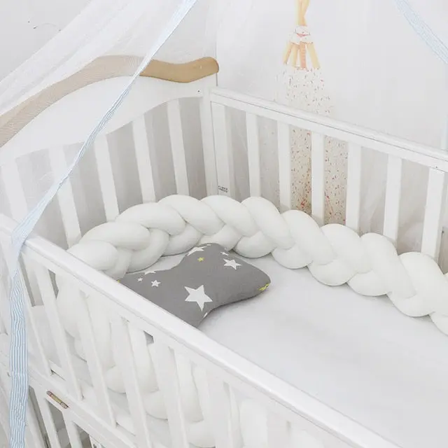 Braided Baby Pillow – Stylish and Safe for Newborns, Available in Various Colors and Sizes