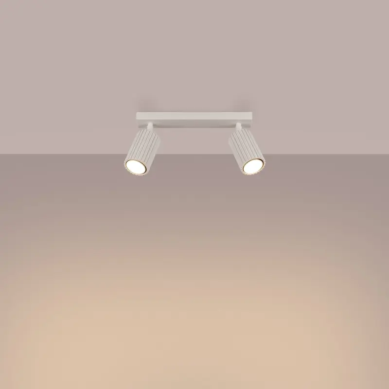 Brila - Beige 2-flammige Deckenleuchte