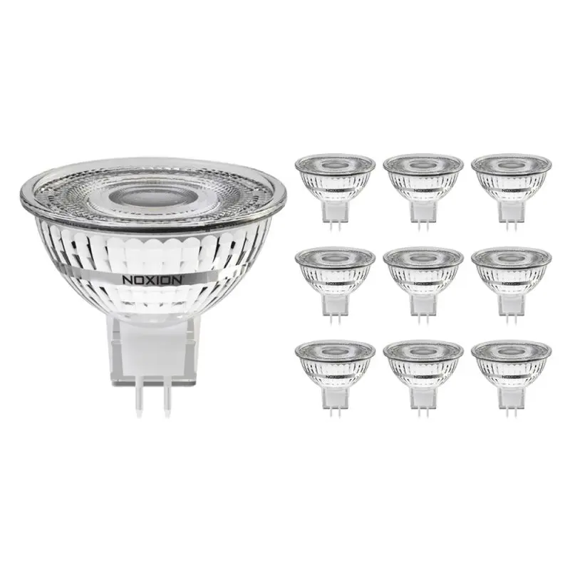 Brila - Vorteilspack 10x Noxion LED-Spot GU5.3 MR16 4,4W