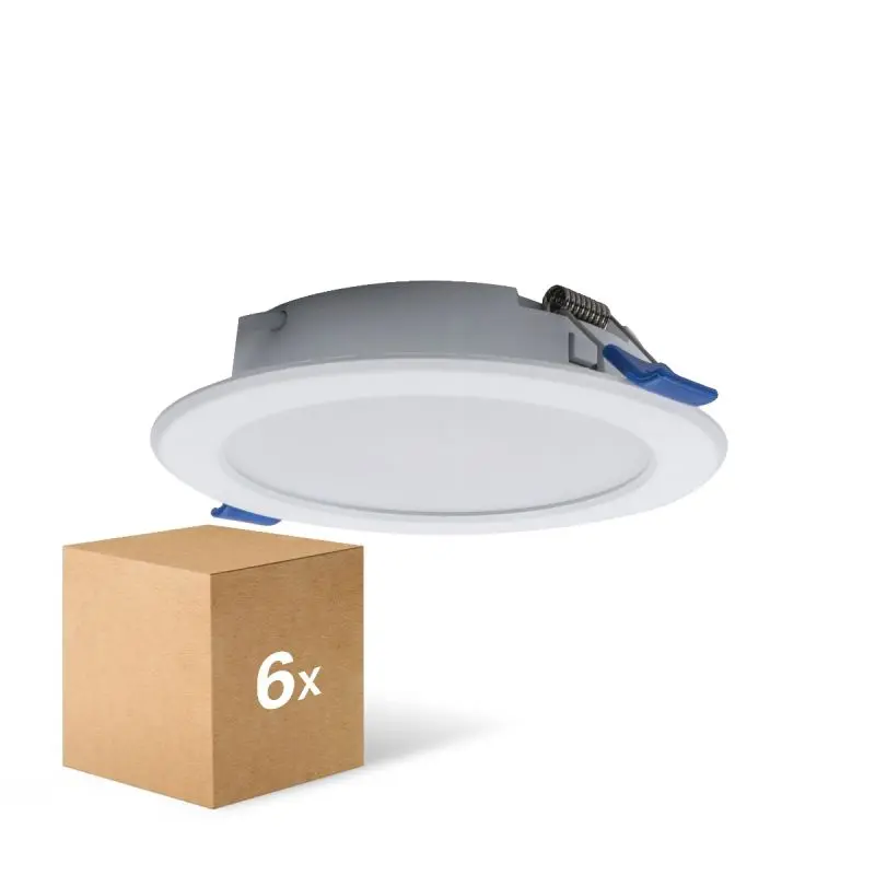 Brila - Vorteilspack 6x LED Downlight Pan 6W 480lm 840