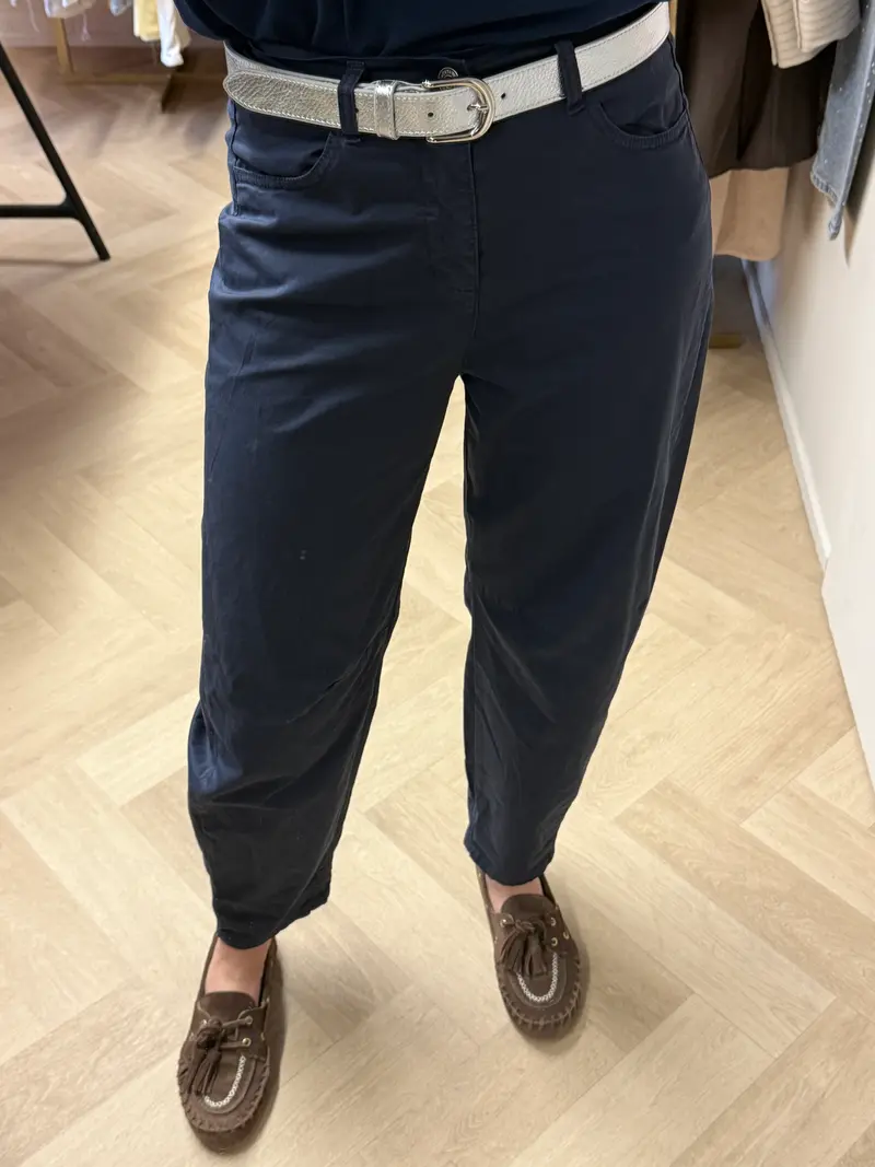 Broek Haily Katoen Donkerblauw