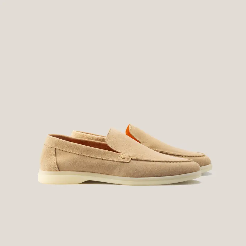 Capri - Cappuccino Beige Suede