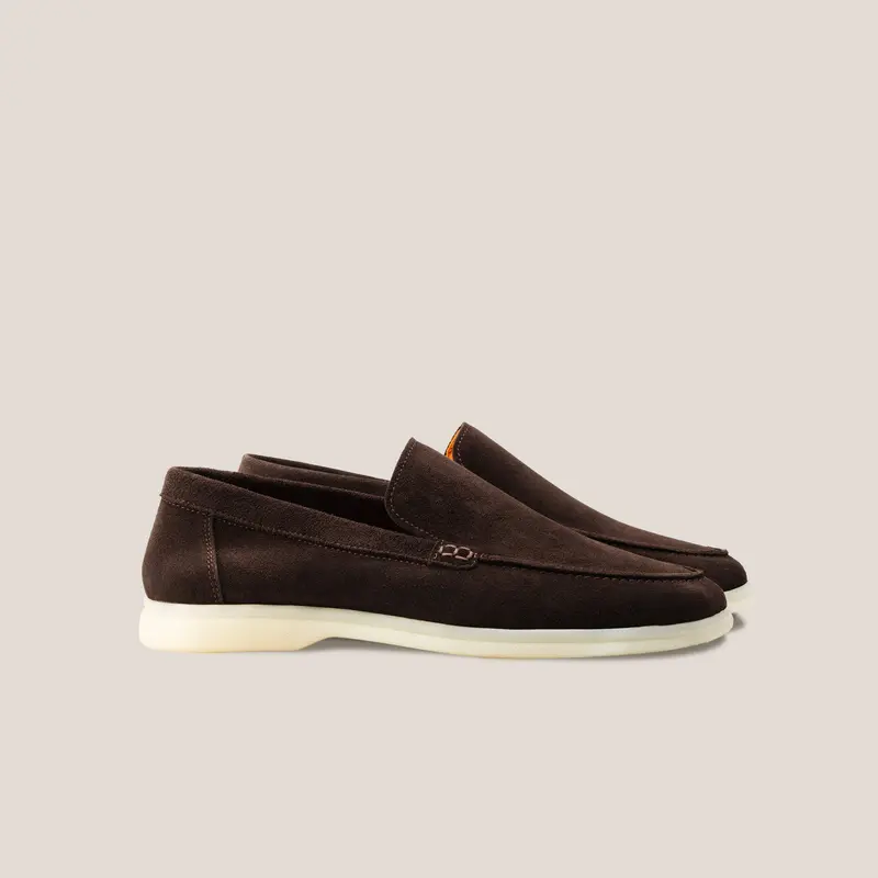 Capri - Dark Brown Suede