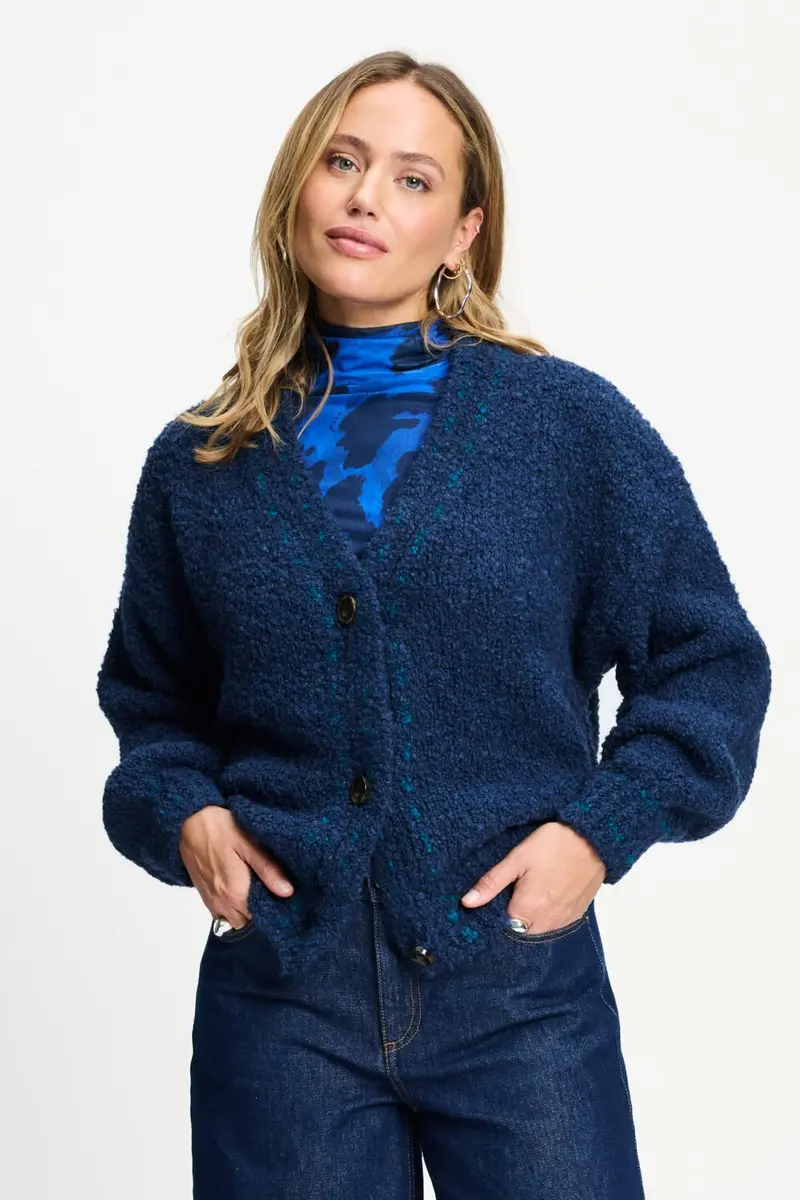 CARDIGAN - Elise Eternal Blue