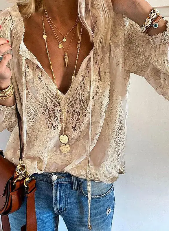 Carla | Elena | Weiche Boho-Bluse