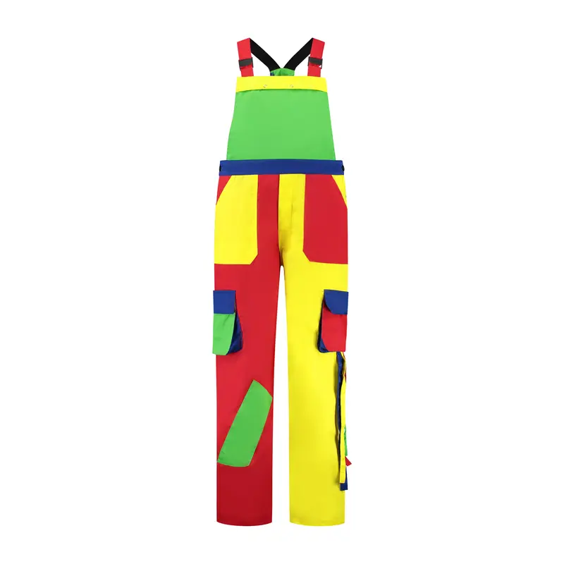 Carnaval Tuinbroek Vier Kleuren