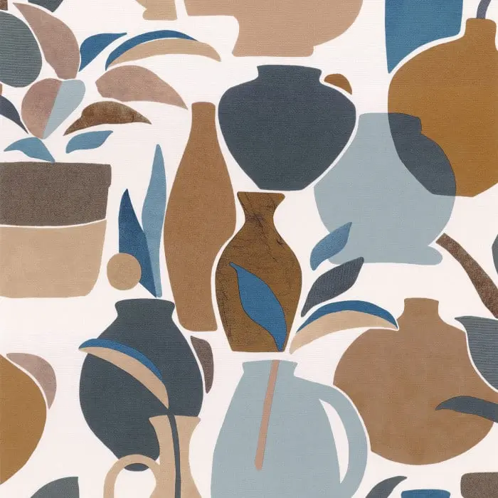 Casamance Vallauris Camel / marine - 76210814 Artikelcode 76210814