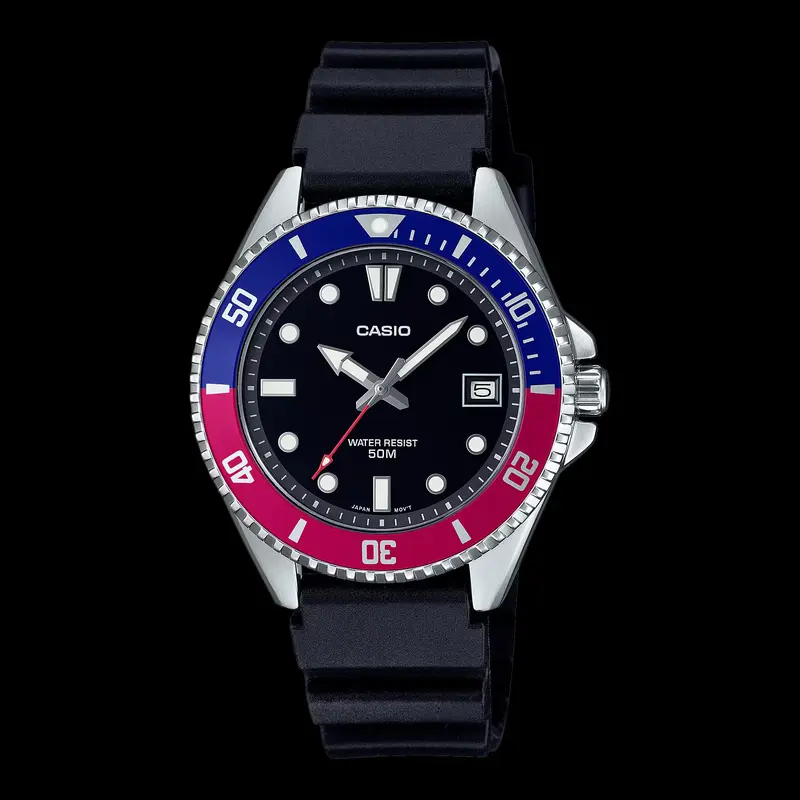 Casio MDV 10 1A2VDF Men Watch 38,5mm 5 ATM