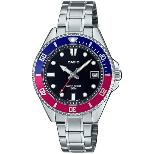 Casio MDV 10D 1A3VDF Men Watch 38,5mm 5 ATM