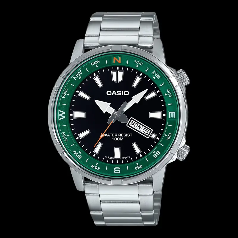 Casio MTD 130D 1A3VDF Men Watch 44mm 10 ATM