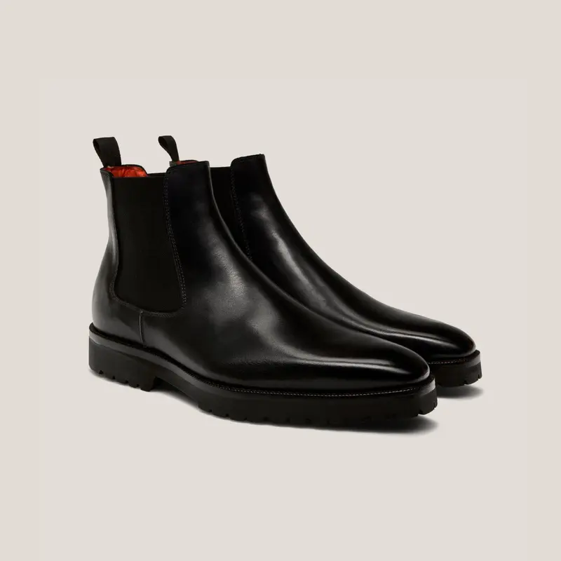 Chelsea Country - Black Leather